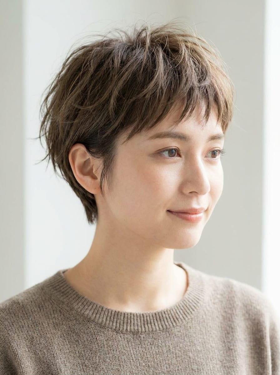 Choppy Pixie - Pixie Cut für Frauen